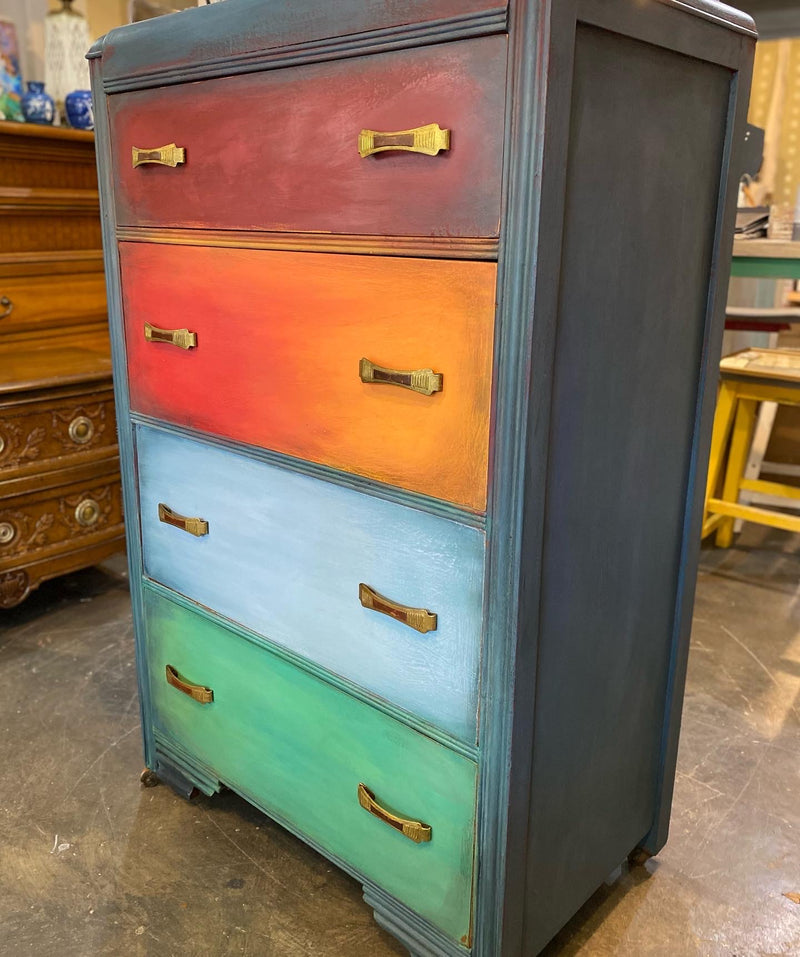 Rainbow Chest of Drawers