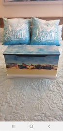 Coastal Blue Decoupage Paper