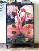 Flamingo Decoupage Paper