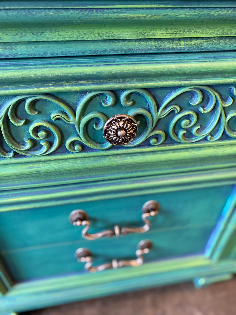 Spanish Mediterranean Style Triple Dresser