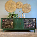 Amsterdam Green Triple Dresser