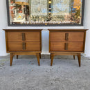 Pair of Mayan Nightstands