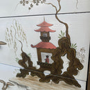 Mid Century Asian Inspired Triple Dresser