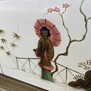 Mid Century Asian Inspired Triple Dresser