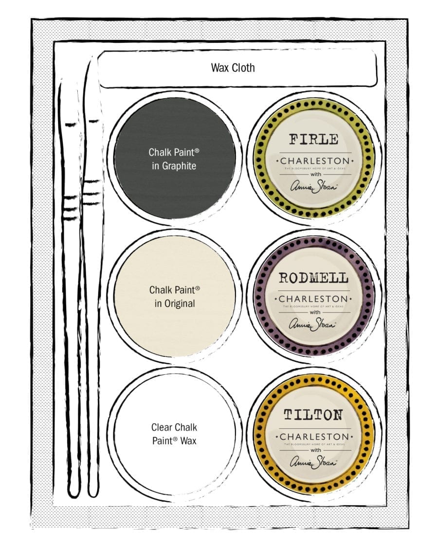 Annie Sloan with Charleston: Paint-Your-Own-Keepsake Box