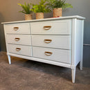 Upstate Blue Mid Century Dresser