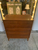 Classic Mid Century Tall Chest