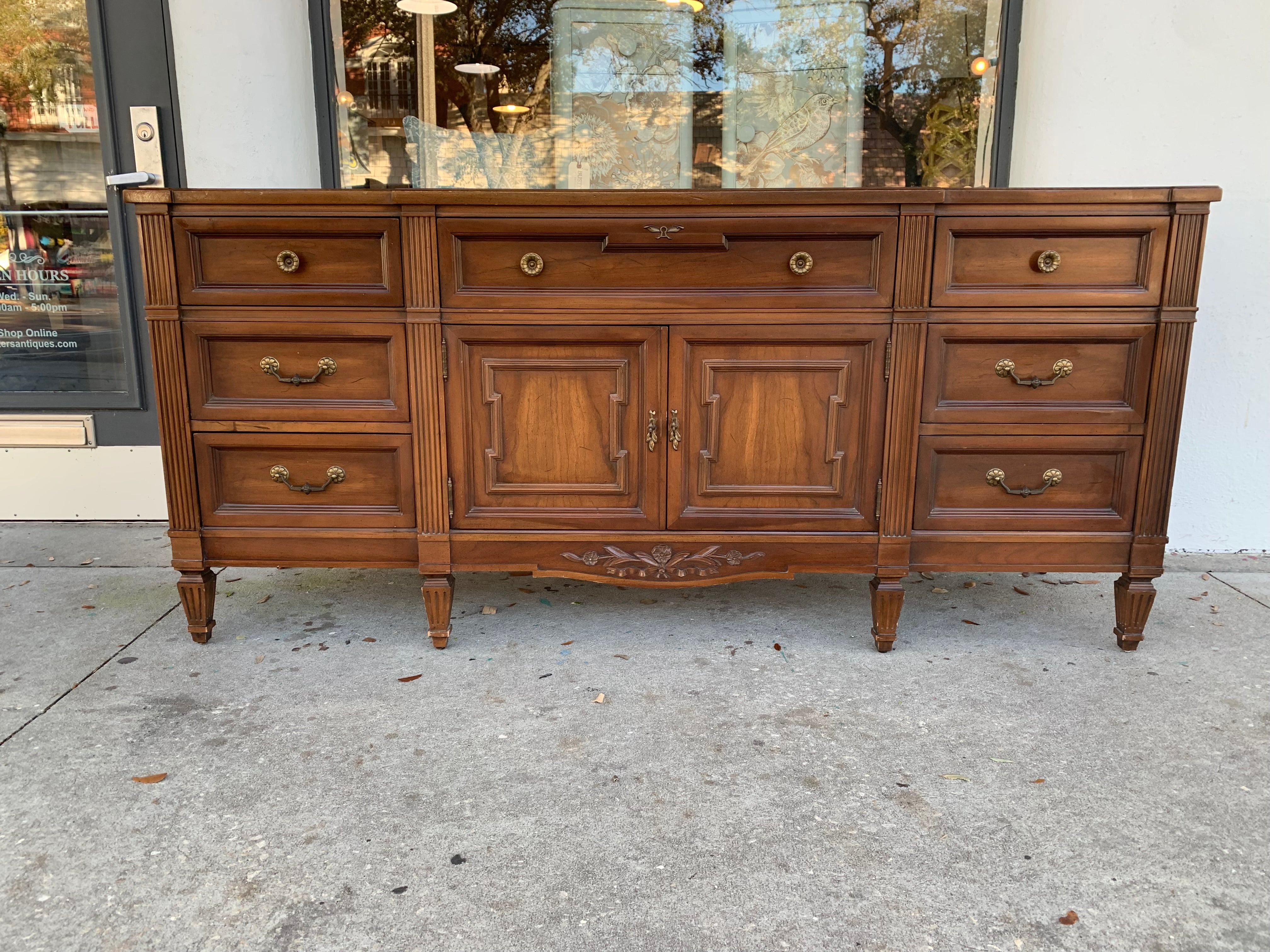 Vintage “Italian Classic” Dresser By Broyhill Premier