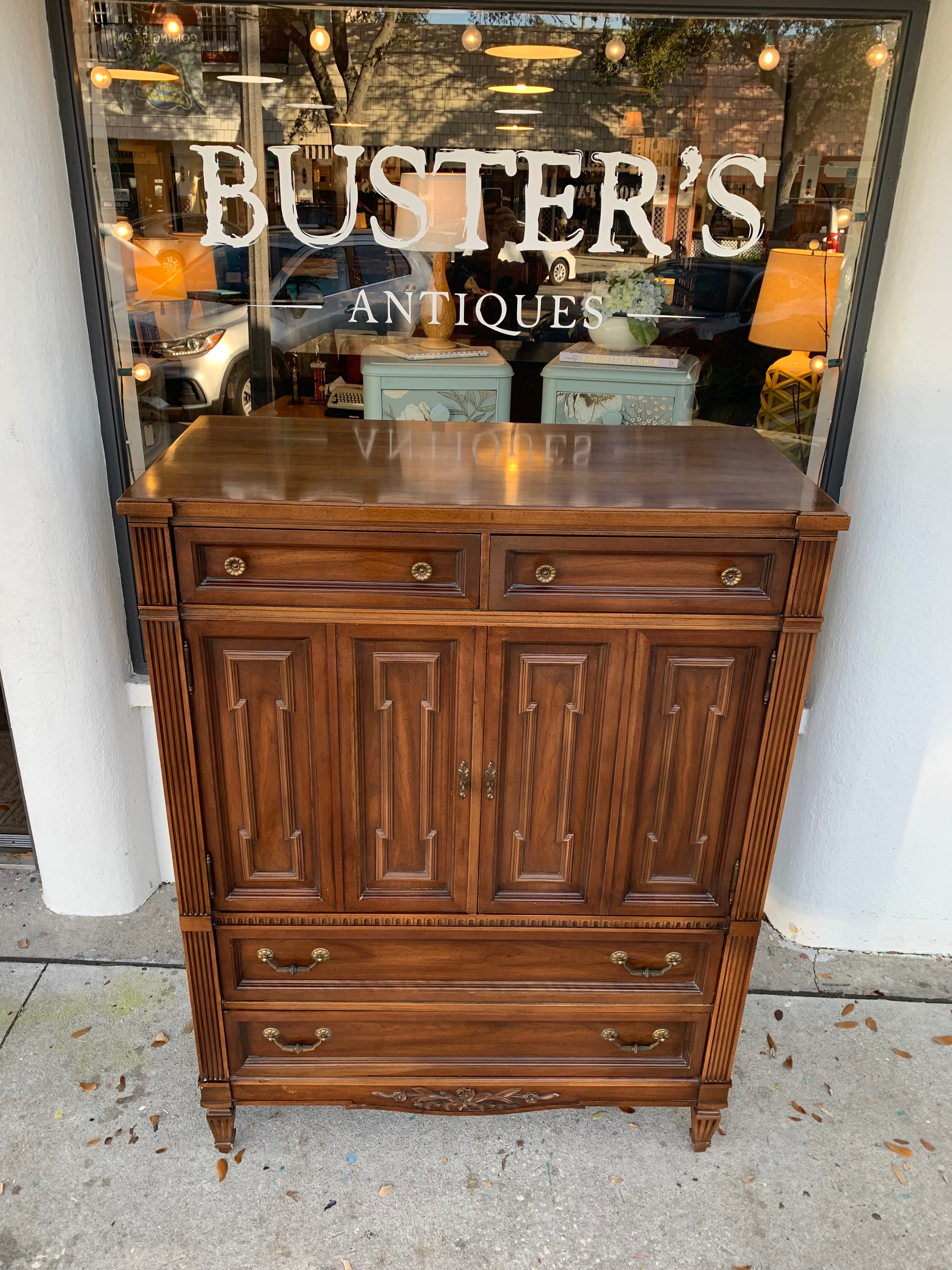 Vintage “Italian Classic” Gentleman’s Chest By Broyhill Premier