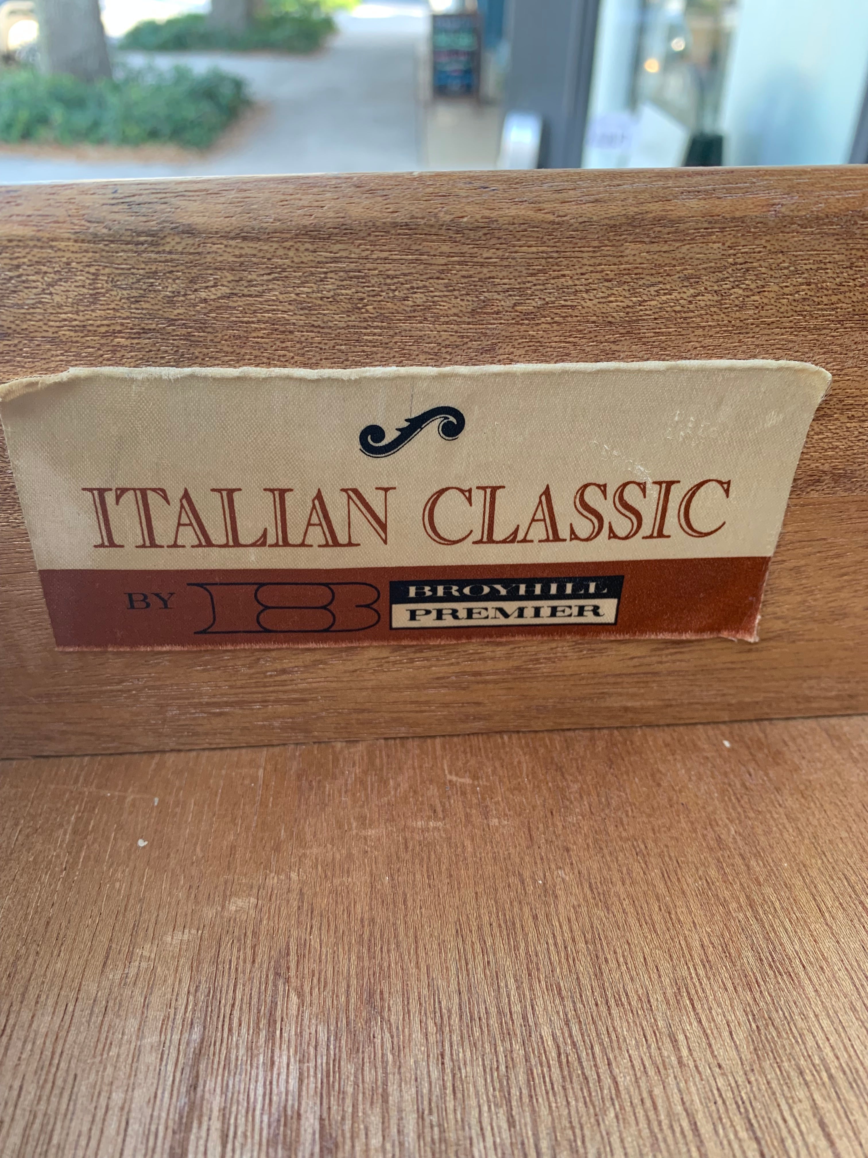 Vintage “Italian Classic” Gentleman’s Chest By Broyhill Premier