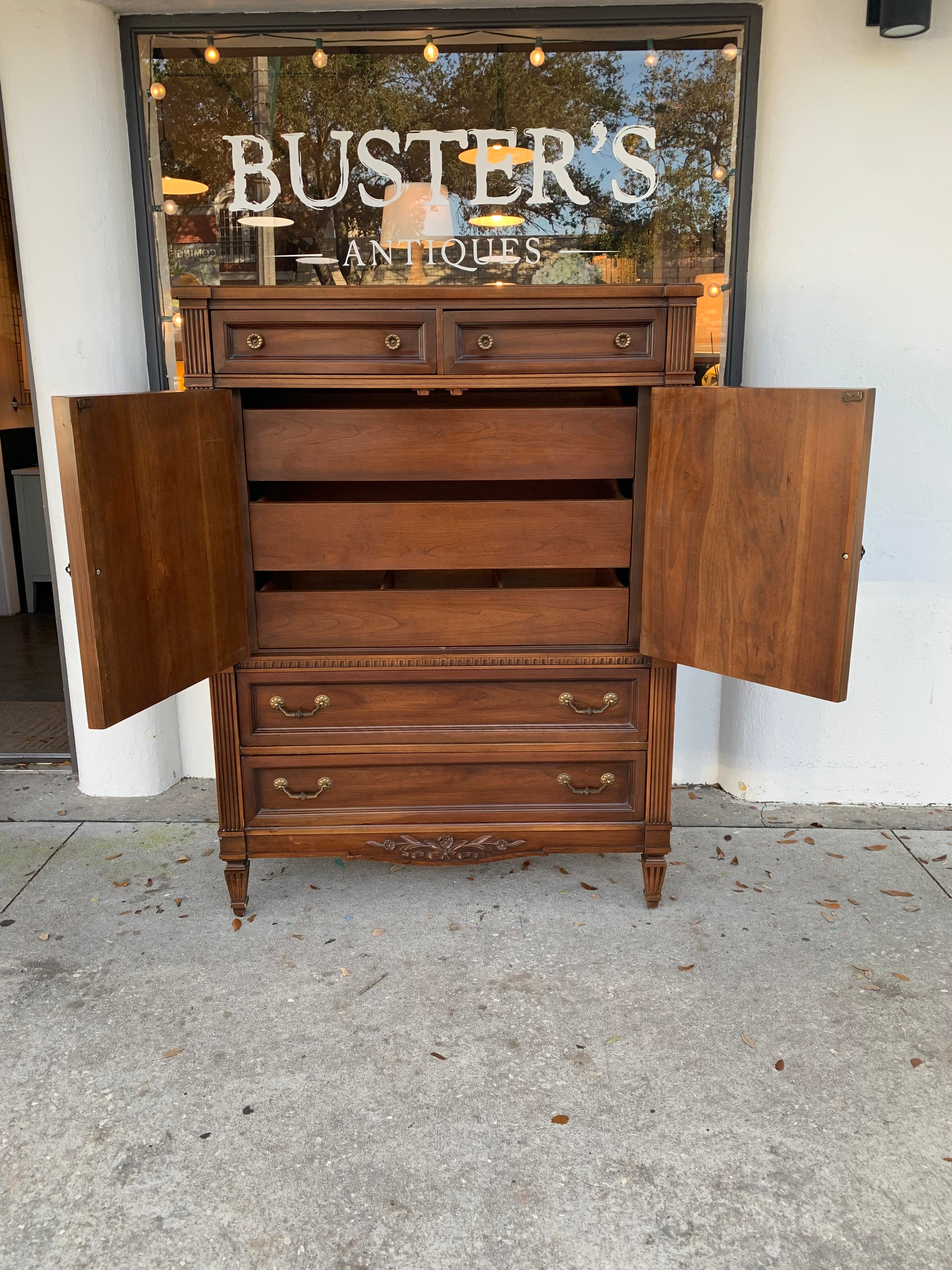 Vintage “Italian Classic” Gentleman’s Chest By Broyhill Premier