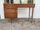 Vintage MCM Desk with Wood Top