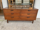 MCM Vintage 6 Drawer Dresser
