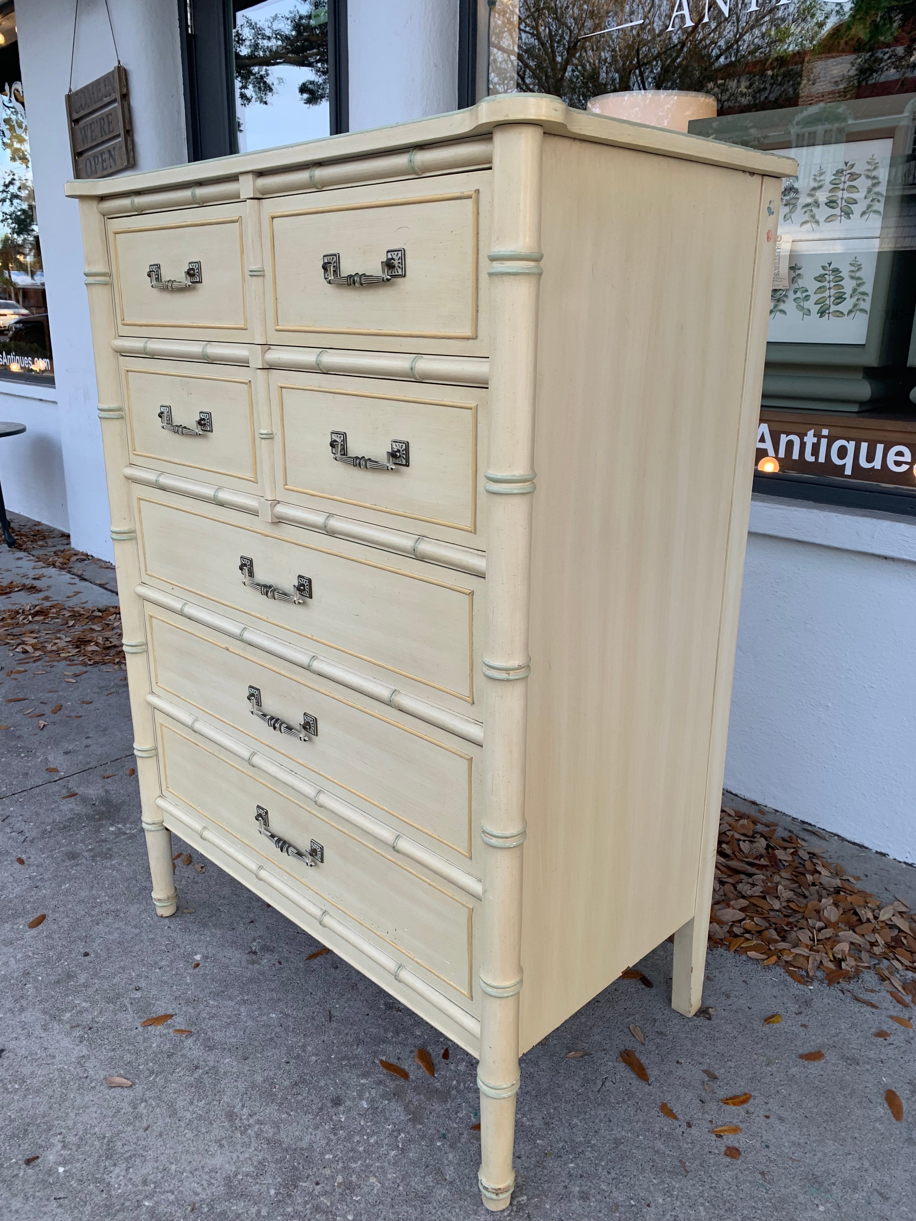 Bali Hai Faux Bamboo Chest of Drawers