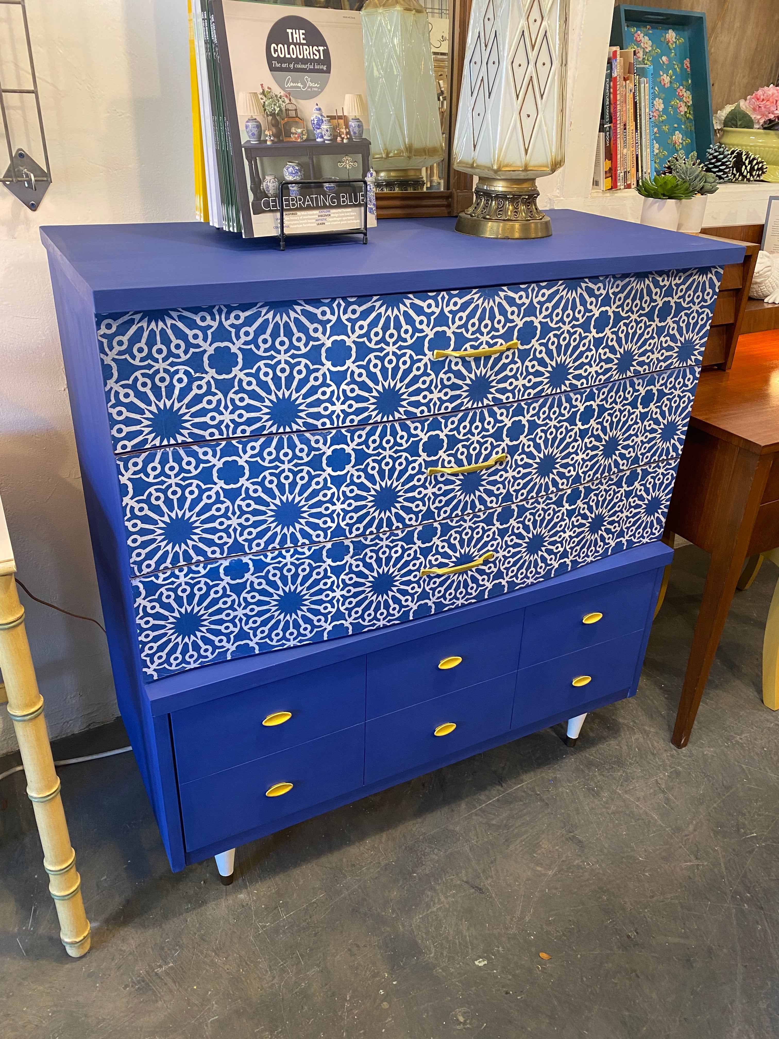 Bassett 4 Drawer Mid Century Chest