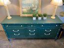 Thomasville Faux Bamboo Triple Dresser