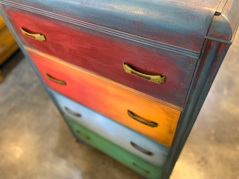 Rainbow Chest of Drawers