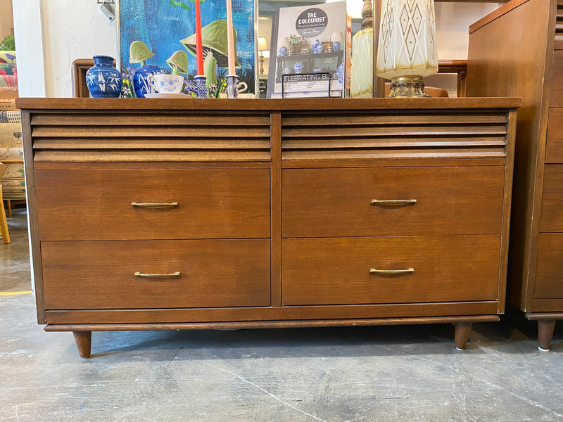 Mid Century Modern Walnut Lowboy