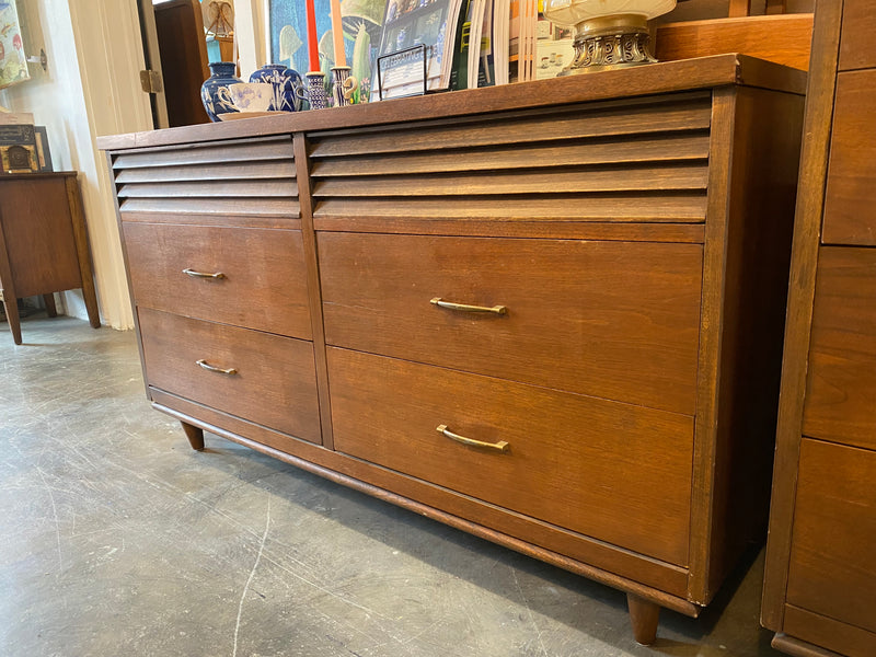 Mid Century Modern Walnut Lowboy