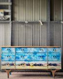 Coastal Blue Decoupage Paper