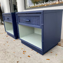 American of Martinsville Faux Bamboo Nightstands