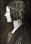 Leonardo's Lady Decoupage Paper