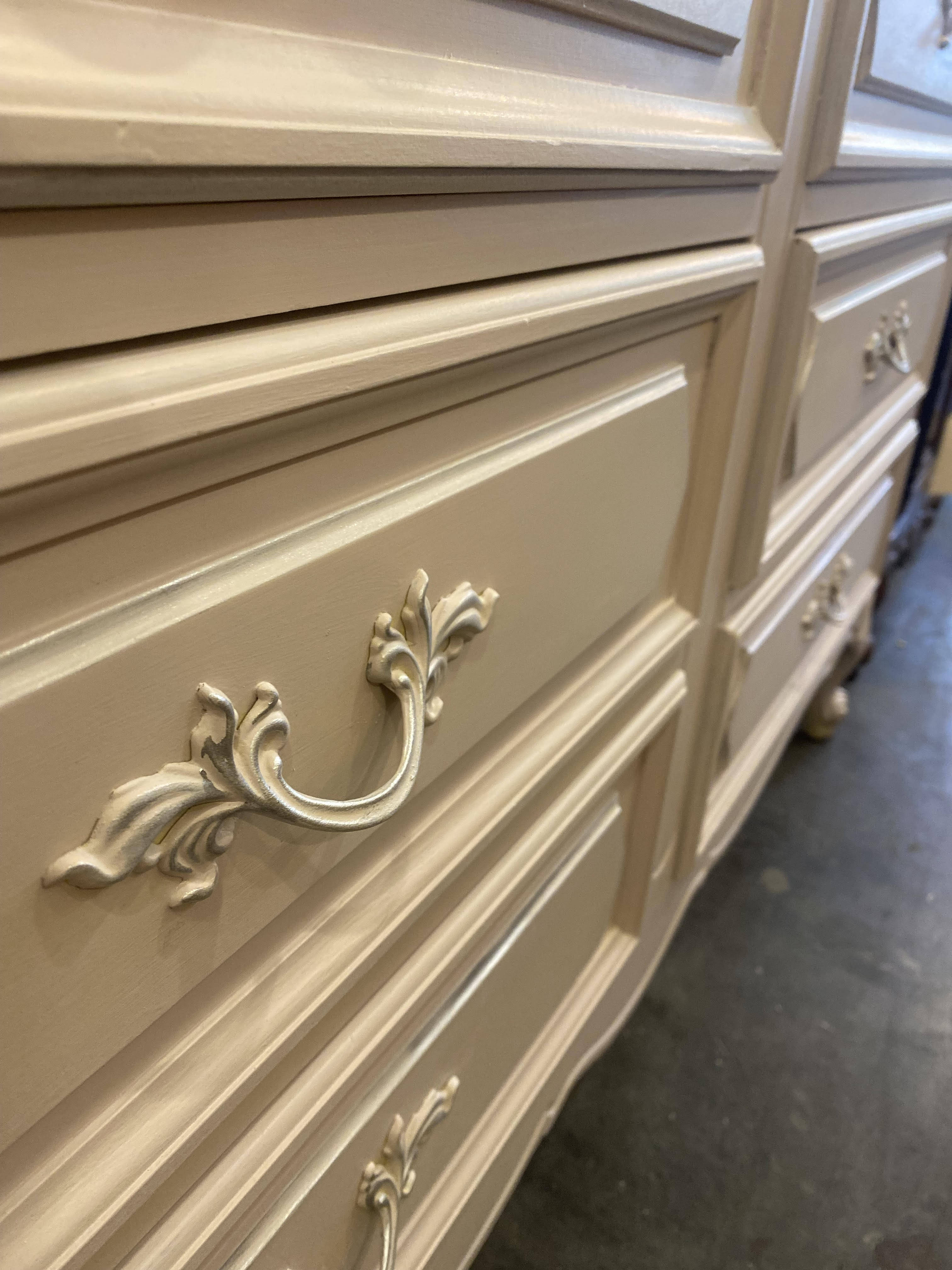 French Provincial Double Dresser by Henry Link French Provincial Double Dresser by Henry Link