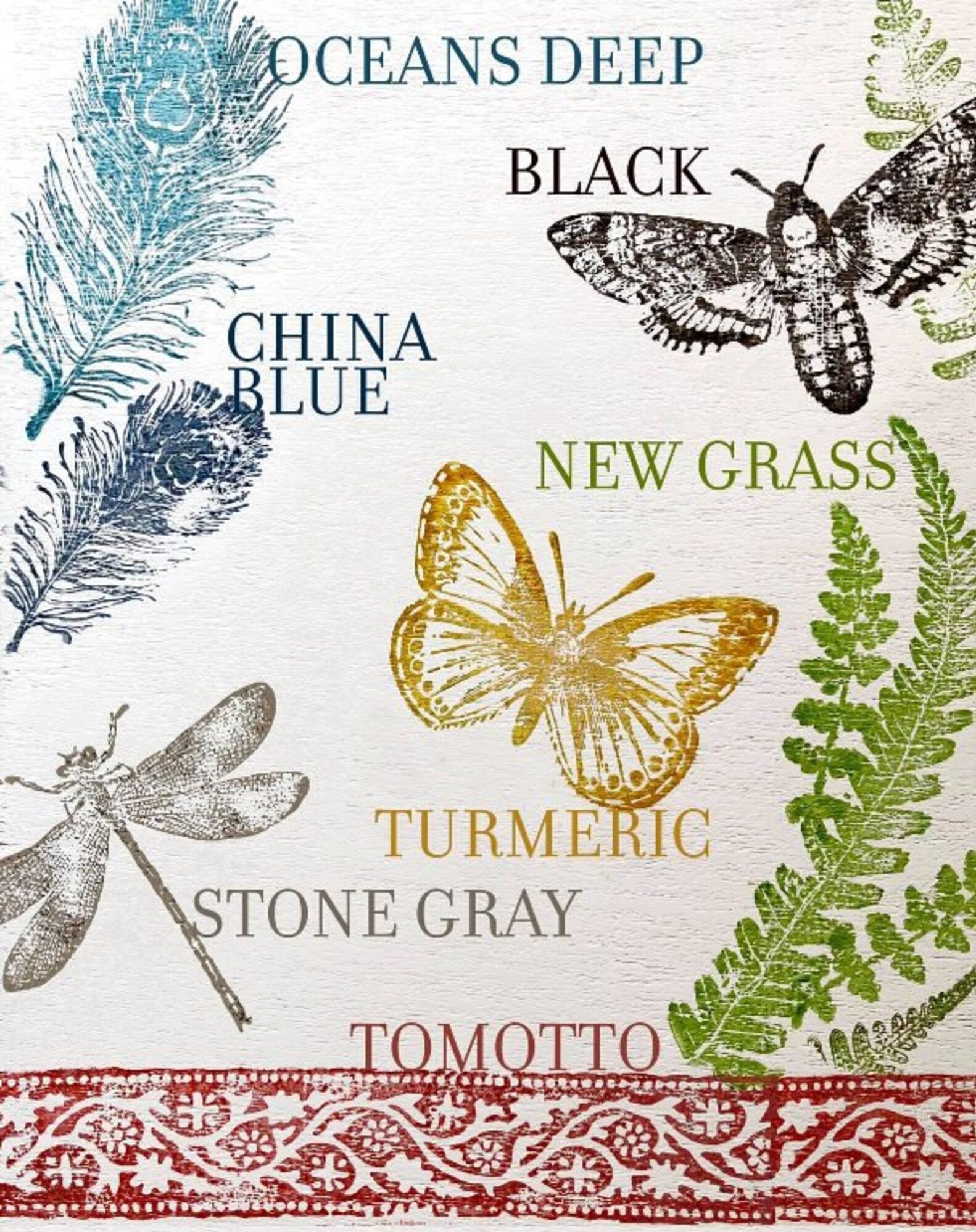 IOD Ink China Blue