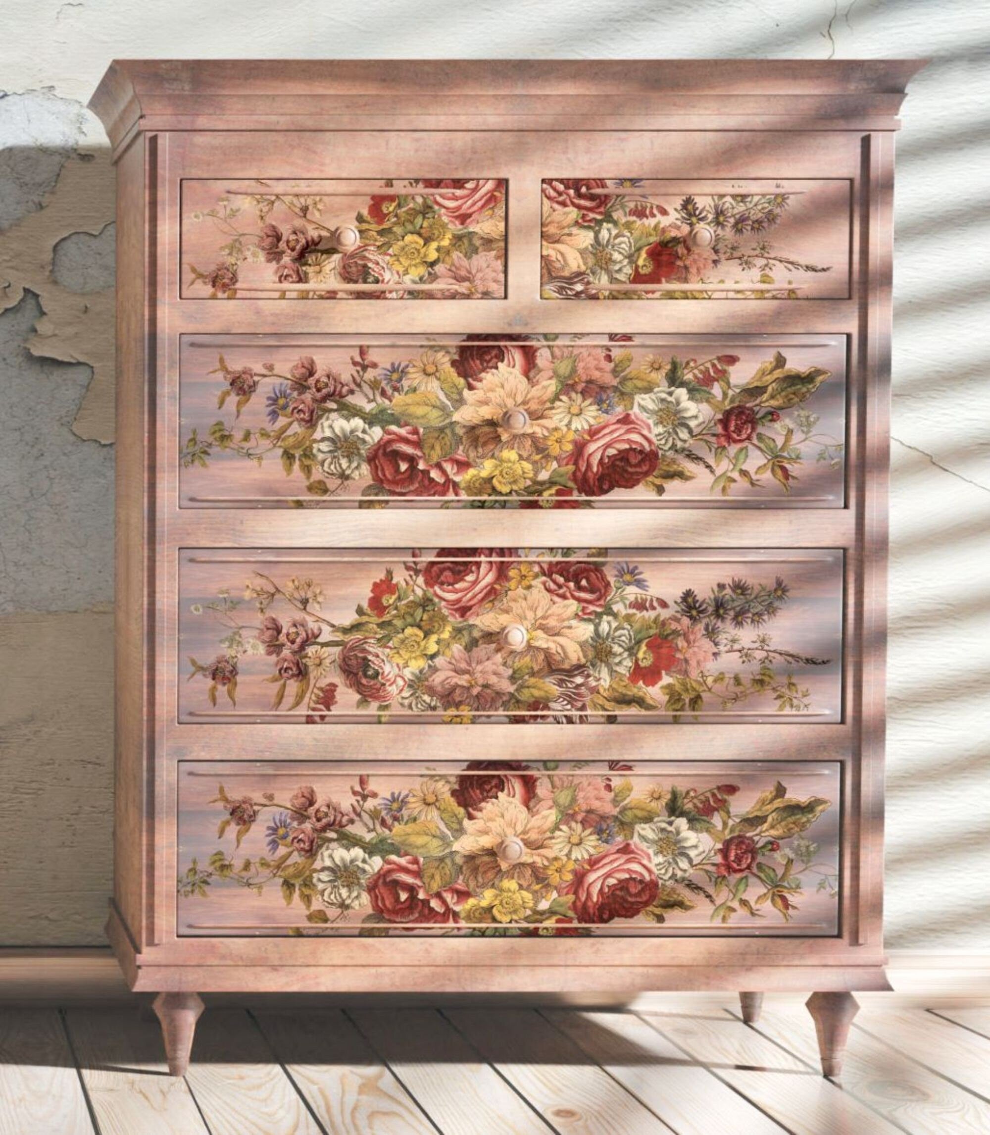 Floral Anthology IOD Transfer