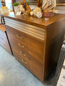 Mid Century Modern Walnut Highboy