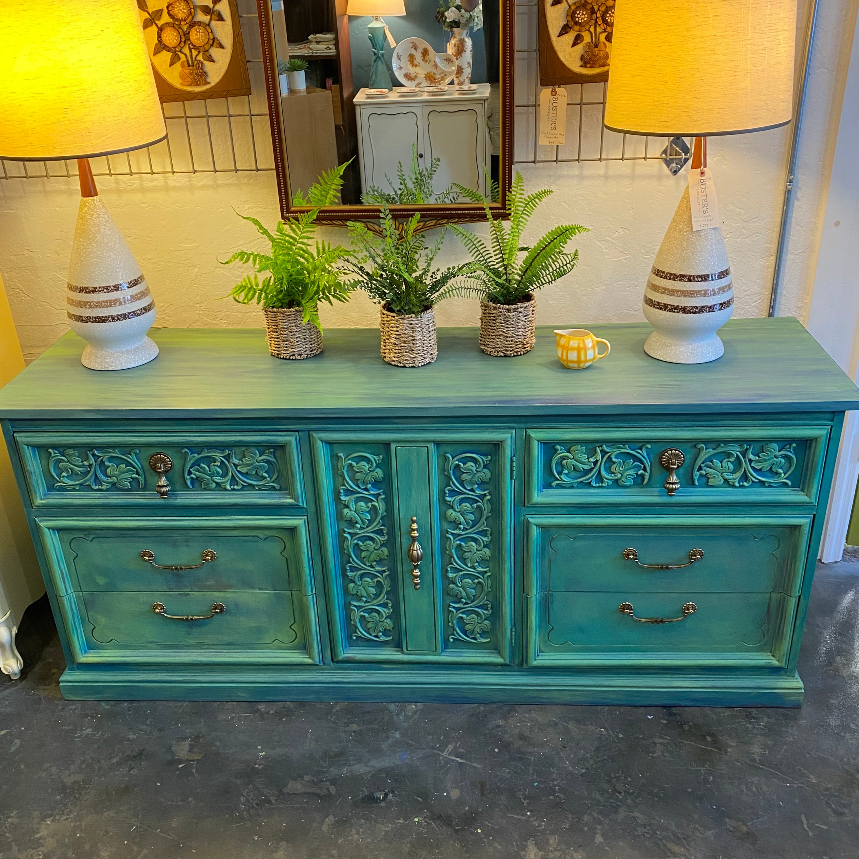 Boho Style Triple Dresser