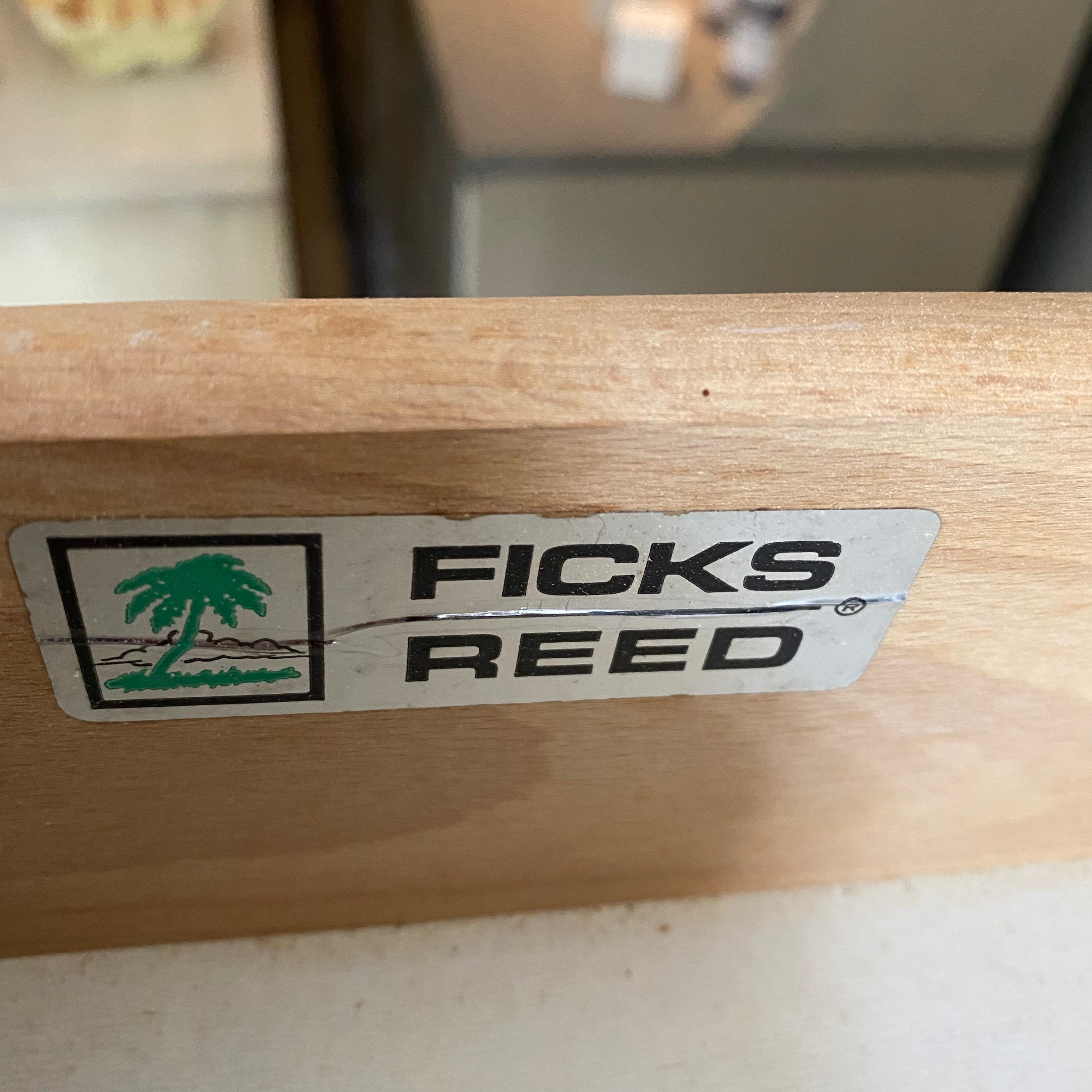 Vintage Ficks Reed Chest of Drawers