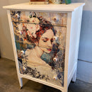 White Antique Chest