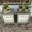 Pair of MCM Botanical Nightstands