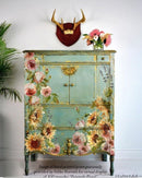 Painterly Florals IOD Transfer