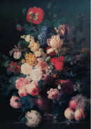 Renaissance Flowers Decoupage Paper